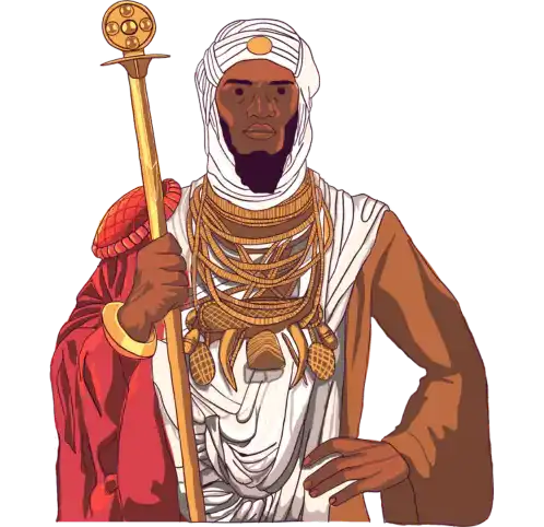 Illustration de Mansa Moussa, l'homme le plus riche de tous les temps